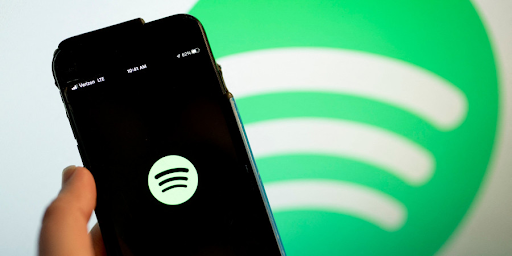 Logo de Spotify sur smartphone