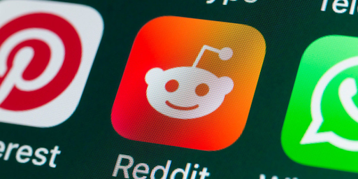 L'application Reddit sur un smartphone